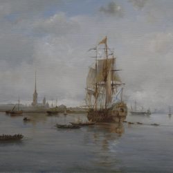 Виды Санкт-Петербурга холст, масло