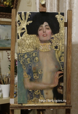 Копия картины "Юдифь и Олоферн" Г.Климт